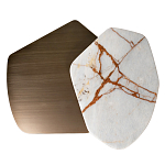 Столик журнальный Promontory с мрамором варинант исполнения - 2 | Loft Concept в Челябинске