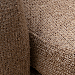 Кресло вращающееся черно-золотая рогожка Julia Armchair Golden Belt варинант исполнения - 3 | Loft Concept в Челябинске