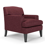 Мебельная ткань Шенилл бордовый цвет 138 см T4-38 варинант исполнения - 9 | Loft Concept в Челябинске