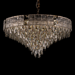 Люстра с каскадом из прозрачного хрусталя Constant Sparks варинант исполнения - 11 | Loft Concept в Челябинске