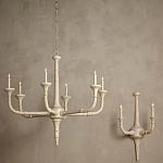 Бра из дерева в форме подсвечника Coastal Aesthetics варинант исполнения - 4 | Loft Concept в Челябинске