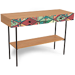 Консоль с принтом на ящиках Elise Console Table варинант исполнения - 11 | Loft Concept в Челябинске