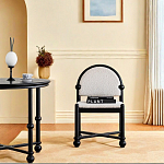 Дизайнерский стул деревянный с полукруглой спинкой Highquality варинант исполнения - 3 | Loft Concept в Челябинске