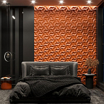 Гипсовая 3D панель с принтографией PM-46 варинант исполнения - 3 | Loft Concept в Челябинске