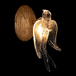 Бра с прозрачной стеклянной фигуркой птички Serip Voa варинант исполнения - 4 | Loft Concept в Челябинске