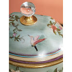 Ваза с крышкой и цветочным узором Genuine Chinese Classics варинант исполнения - 3 | Loft Concept в Челябинске