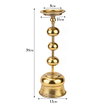 Подсвечник железный Bell варинант исполнения - 4 | Loft Concept в Челябинске