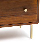 Комод с 6-ю ящиками с декором из ротанга Degarmo Chest of Drawers варинант исполнения - 4 | Loft Concept в Челябинске