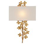 Бра с прямоугольным абажуром и каркасом в виде лепестков клевера Hanging Clover варинант исполнения - 2 | Loft Concept в Челябинске