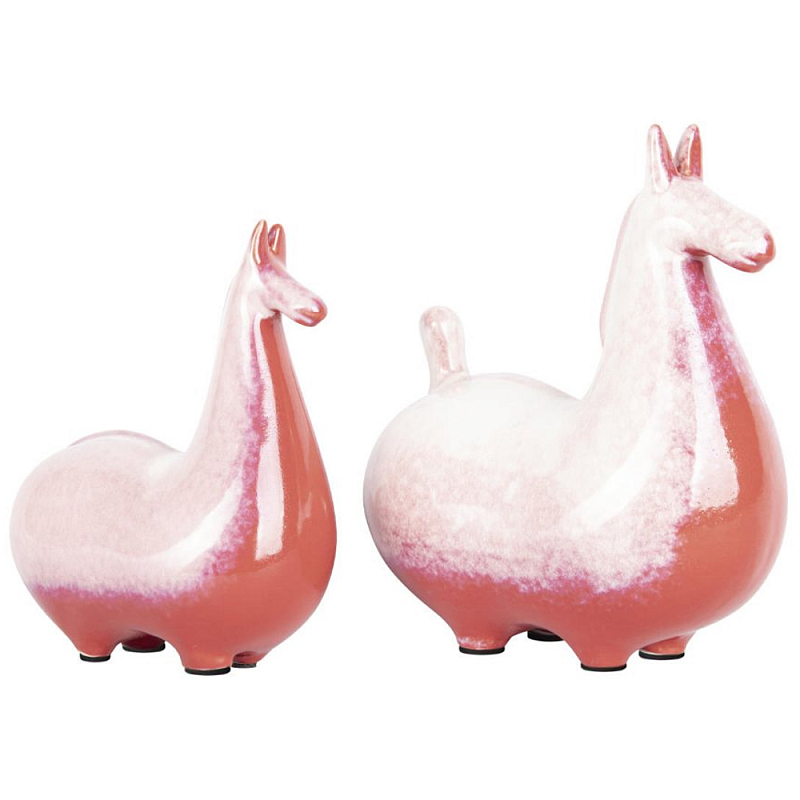 Статуэтка фигурная Cute horse Красный Зеленый Статуэтка фигурная Cute horse Красный Зеленый в Челябинске | Loft Concept