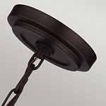 Подвесной светильник с белым стеклянным плафоном в форме шара на цепи Feiss варинант исполнения - 3 | Loft Concept в Челябинске