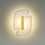 Бра с мраморными вставками Marble Plates варинант исполнения - 3 | Loft Concept в Челябинске