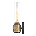 Бра для ванных комнат с прозрачным стеклянным плафоном в форме цилиндра Hinkley варинант исполнения - 11 | Loft Concept в Челябинске