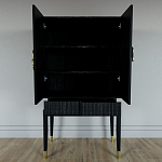 Кабинетный шкаф Elsa Dreams Black с 2-мя ящиками варинант исполнения - 4 | Loft Concept в Челябинске