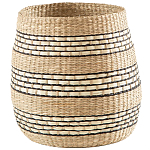 Круглая корзина из плетеного тростника Marjani Wicker Basket варинант исполнения - 1 | Loft Concept в Челябинске