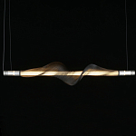 Люстра подвесная линейная Adilin Сhromium варинант исполнения - 1 | Loft Concept в Челябинске