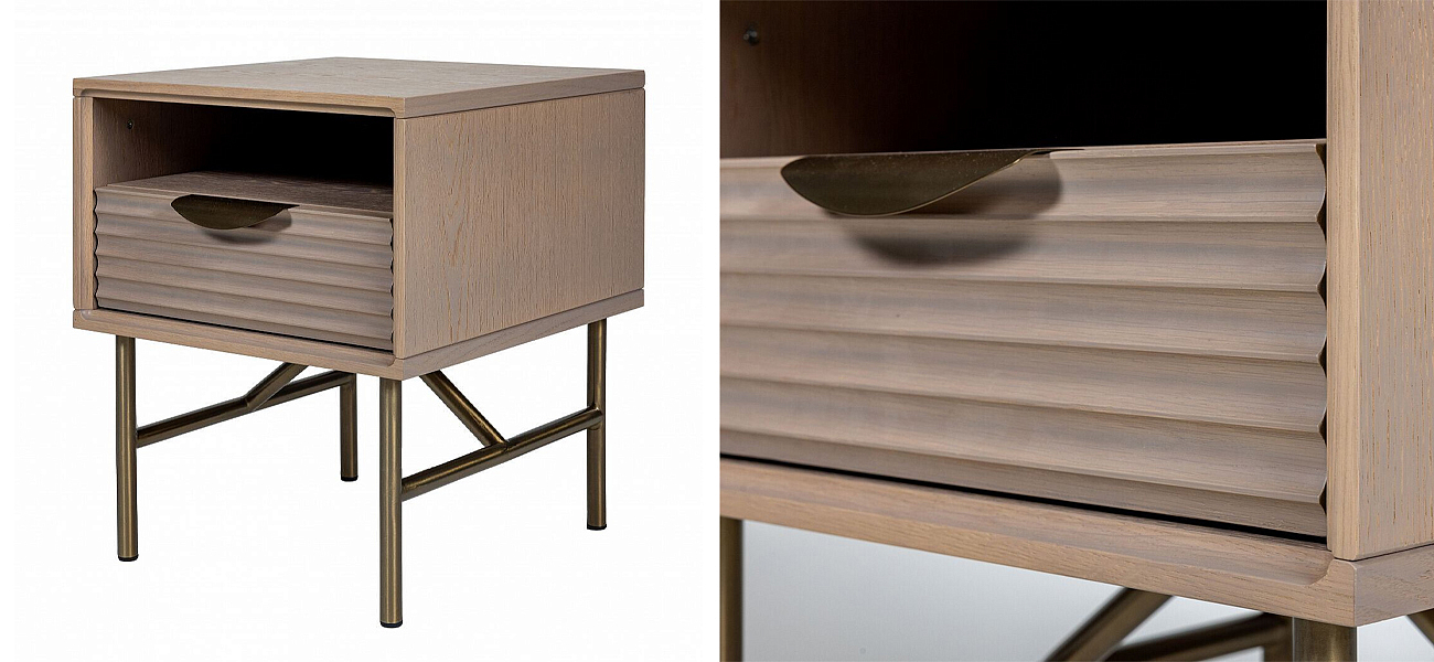 Тумба Antique Order Бежевый Шпон Дуба Тумба Antique Order Бежевый Шпон Дуба - Loft-Concept в Челябинске