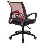 Офисное кресло с основанием из черного пластика Desk chairs Red варинант исполнения - 4 | Loft Concept в Челябинске