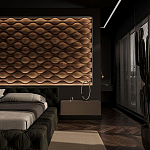 Гипсовая 3D панель с принтографией PM-108 варинант исполнения - 4 | Loft Concept в Челябинске