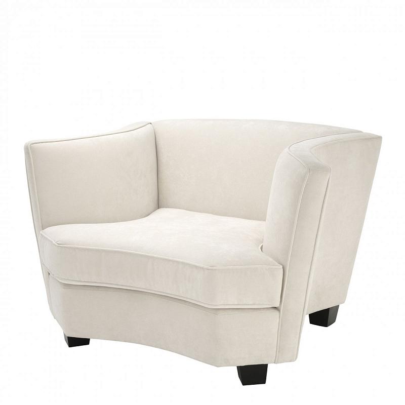 Кресло Eichholtz Chair Giulietta Молочный Черный Кресло Eichholtz Chair Giulietta Молочный Черный в Челябинске | Loft Concept