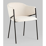 Стул Brace букле белый варинант исполнения - 1 | Loft Concept в Челябинске