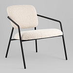 Кресло лаунж Rooney букле белый варинант исполнения - 1 | Loft Concept в Челябинске