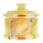 Сахарница из натурального камня Оникс Stone Sugar Bowls варинант исполнения - 5 | Loft Concept в Челябинске