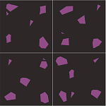 Плитка с узором Осколки варинант исполнения - 3 | Loft Concept в Челябинске