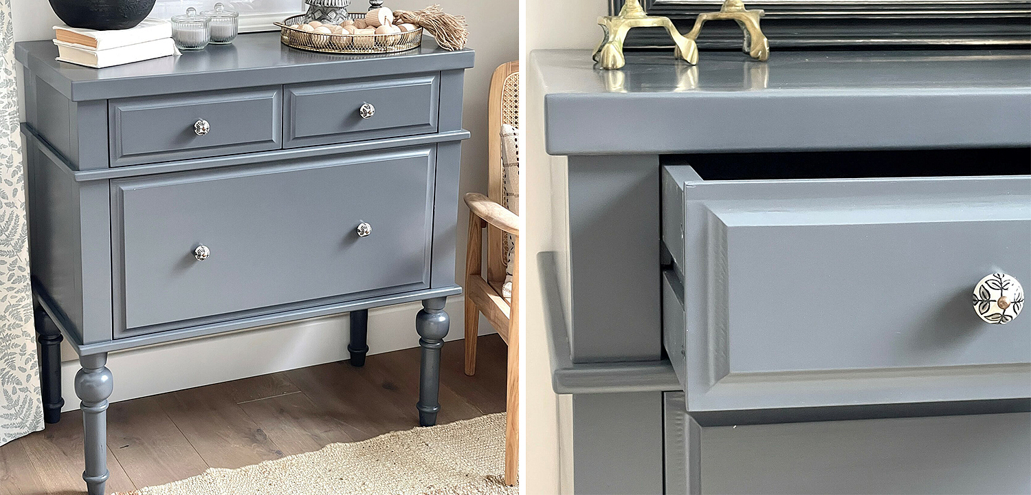 Комод в средиземноморском стиле серый Orhan Chest of Drawers Комод в средиземноморском стиле серый Orhan Chest of Drawers - Loft-Concept в Челябинске