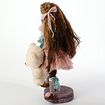 Авторская кукла Девочка с медвежонком варинант исполнения - 3 | Loft Concept в Челябинске