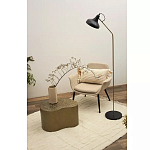 Торшер с плафоном в форме купола в сочетании черного и золотистого цвета Minimalist Execution варинант исполнения - 4 | Loft Concept в Челябинске