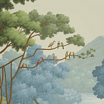 Обои ручная роспись African Savannah Eden варинант исполнения - 2 | Loft Concept в Челябинске