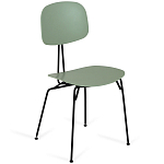 Стул на металлических ножках Travis Chair Green варинант исполнения - 1 | Loft Concept в Челябинске