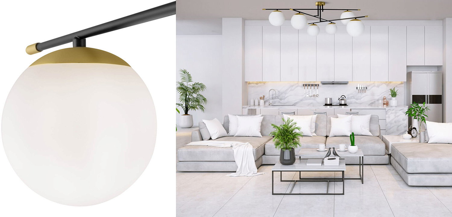 Потолочный светильник Spike Balls Hanging Lamp Потолочный светильник Spike Balls Hanging Lamp - Loft-Concept в Челябинске