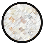 Бра в форме диска с перламутровыми прямоугольниками из морской ракушки Touch of Marine Charm варинант исполнения - 6 | Loft Concept в Челябинске