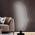 Напольный светильник Профиль Лица Face Contour варинант исполнения - 2 | Loft Concept в Челябинске