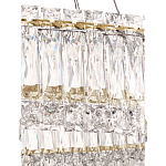 Люстра подвесная круглая из прозрачного хрусталя с золотым корпусом Selfsufficient варинант исполнения - 8 | Loft Concept в Челябинске