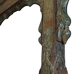 Старинная индийская резная арка из тика Antique Indian Carved Arch варинант исполнения - 2 | Loft Concept в Челябинске