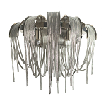 Бра с металиическими цепочками и дугообразными элементами Atlantis Chain варинант исполнения - 1 | Loft Concept в Челябинске