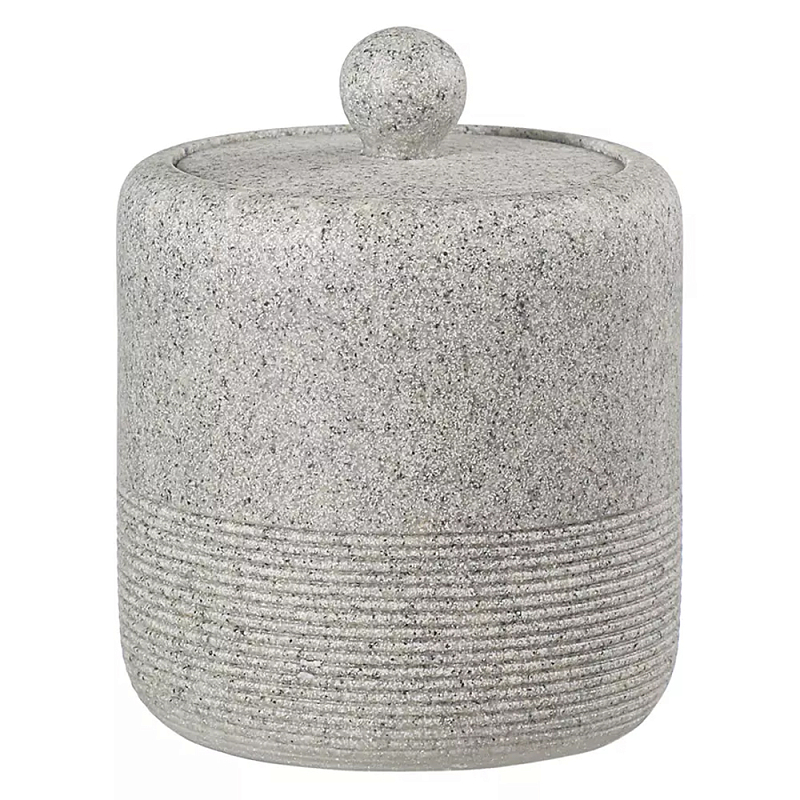 Банка для хранения с крышкой Purity Серый в Челябинске | Loft Concept 