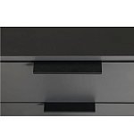 Комод цвета графит с 3-мя ящиками Strict Lines  варинант исполнения - 5 | Loft Concept в Челябинске