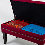 Мягкая банкетка с зоной для хранения Casket Red варинант исполнения - 2 | Loft Concept в Челябинске