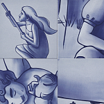 Плитка с рисунком Первый сон варинант исполнения - 3 | Loft Concept в Челябинске