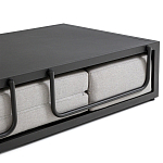 Садовый диван на каркасе из алюминия Petro варинант исполнения - 6 | Loft Concept в Челябинске