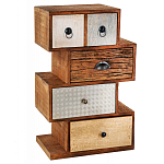 Тумба необычной формы с выдвижными ящиками Shift варинант исполнения - 1 | Loft Concept в Челябинске