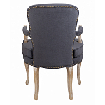 Кресло Aubrey Classical Armchair dark grey velour варинант исполнения - 3 | Loft Concept в Челябинске