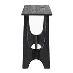 Консоль деревянная чёрная Black Tanner варинант исполнения - 2 | Loft Concept в Челябинске