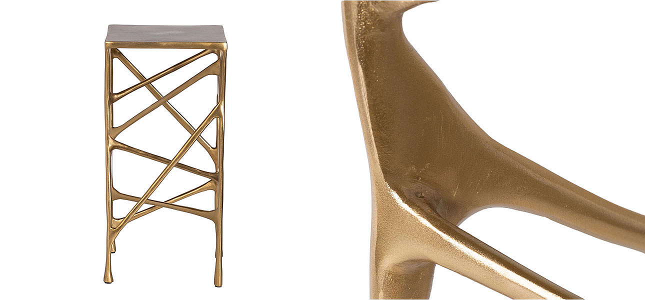 Столик журнальный Origania gold Столик журнальный Origania gold - Loft-Concept в Челябинске