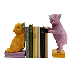 Держатель для книг Multicolored Piglet Bookends варинант исполнения - 1 | Loft Concept в Челябинске