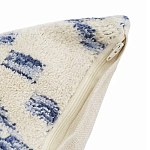 Чехол на подушку с узором в этно-стиле Blue Ikat варинант исполнения - 2 | Loft Concept в Челябинске